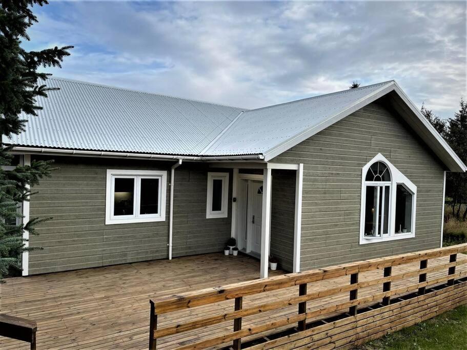 Greenhouse Golden Circle Villa Reykholt  Exterior photo
