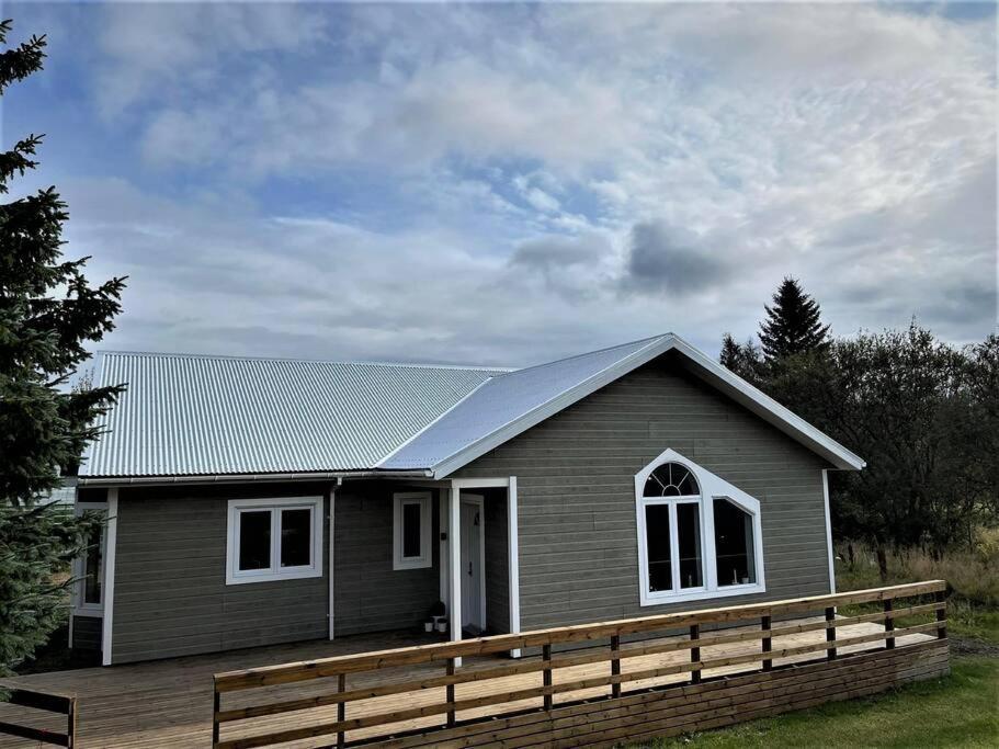Greenhouse Golden Circle Villa Reykholt  Exterior photo